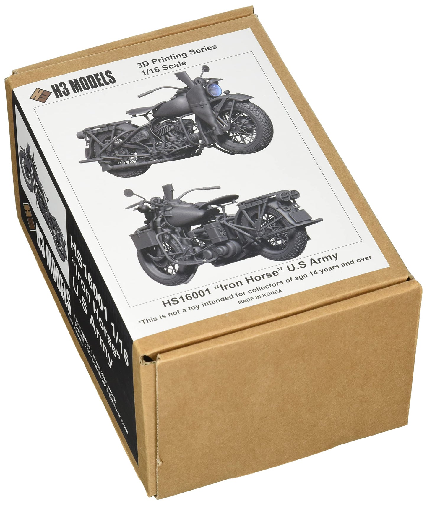 H3 Models 16001 1/16 Iron Horse U.S. Army (Resin)