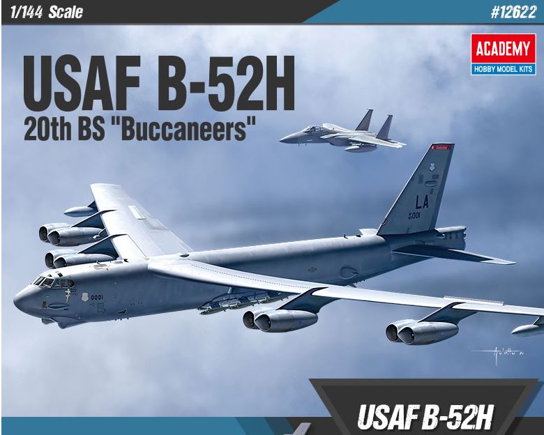 Academy 12622 1/144 USAF B-52H 20th BS Buccaneers