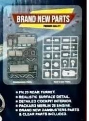 Border Model 1/32 Avro Lancaster B Mk. III Dambuster full Interior
