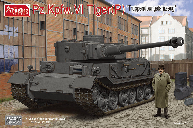 Amusing Hobby 35A023 1/35 Pz.Kpfw.VI Tiger(P) Truppenubfahrzeug