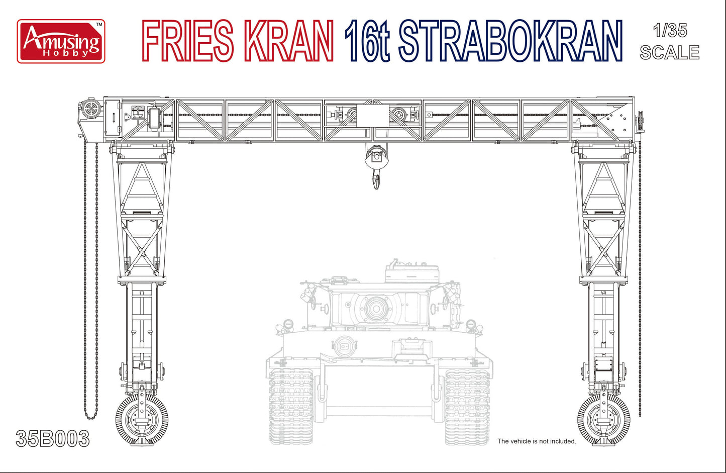 Amusing Hobby 35B003 1/35 Fries Kran - 16t Strabokran