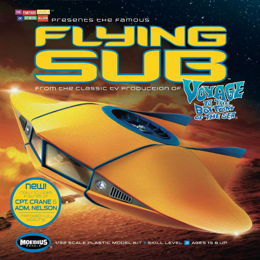 Moebius 817 1/32 Voyage to the Bottom of the Sea Flying Sub