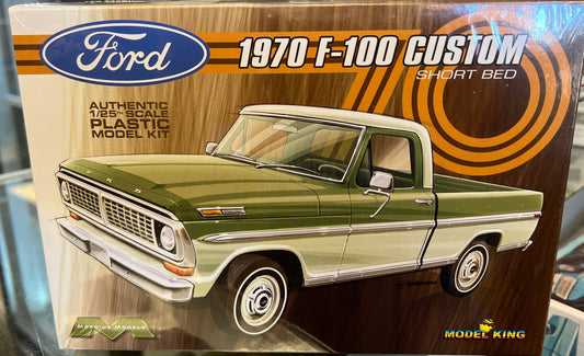Moebius models (MODEL KING)  1228 1/25 1970 Ford F-100 custom cab short bed